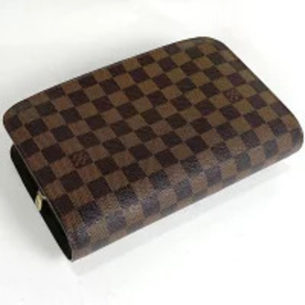 Louis Vuitton Clutch Brown Damier Saint Bag Shoulder Handheld Brown